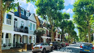 London Walking Tour  Putney Bridge  Fulham  Craven Cottage Stadium [upl. by Eimile]