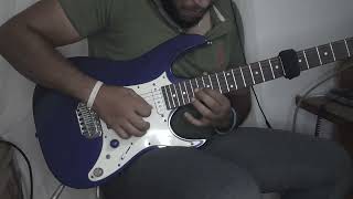 Anathema  Flying  Guitar solo Cover  By Mohamed Hussien [upl. by Naillil]