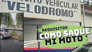 Cómo sacar moto de corralón de la Ciudad de México REQUISITOS [upl. by Notneiuq536]