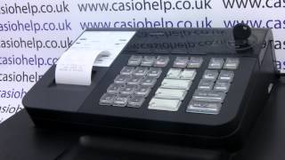 CASIO SES10  PCRT280 Cash Register Set Up  Programming [upl. by See]