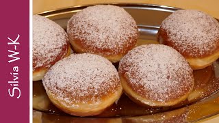 Krapfen  Berliner  Kreppel  Faschingskrapfen  Faschingsgebäck [upl. by Morrell830]