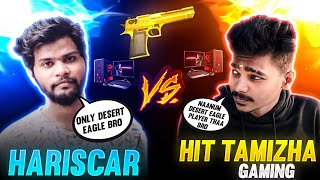 💥 HIT TAMIZHA vs HARI SCAR 💥 MOST AWAITED MATCH 1 VS 1 DESERT EAGLE CHALLENGE  PC VS PC  FREE FIRE [upl. by Hana]