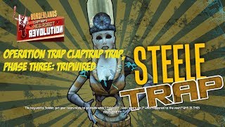 Operation Trap Claptrap Trap phase three TripWIRED  Borderlands [upl. by Lupien675]