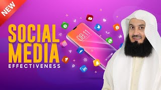 BRAND NEW 2022  The Effectiveness of Social Media  Mufti Menk  Light Upon Light [upl. by Esorylime]