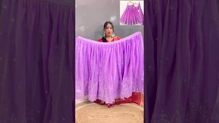 Meesho Huge Sasta Lehenga Unboxing 😰  Ye Sub Kya Aa Gya 🥹 unboxingshorts trend viral [upl. by Sacksen]