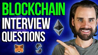 Top 10 Interview Questions Blockchain Developers Must Know [upl. by Aderf]