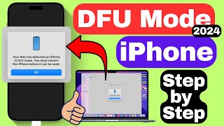 StepbyStep Enter DFU Mode on iPhone 2024 Update [upl. by Ley774]