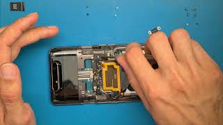 samsung a80 screen replacement and disassembly original display [upl. by Ciel]