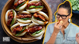 My EPIC Korean Fried Chicken Bao Buns  Marions Kitchen [upl. by Crystal]