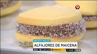 Receta dulce Alfajores de maicena [upl. by Bennir782]