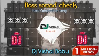 Competition song 10000Watt  DJ Vishal Babu  hard bass sound check [upl. by Cirek]