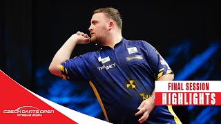 RECORDS BROKEN CHAMP CROWNED 🤯🏆  Final Session Highlights  2024 Gambrinus Czech Darts Open [upl. by Eglantine682]