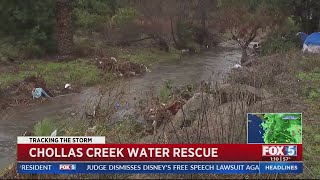 Chollas Creek Water Rescue [upl. by Iloj]