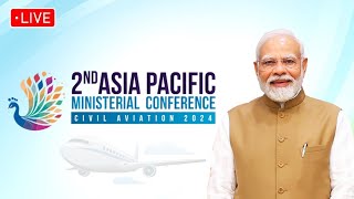 PM Narendra Modi attends 2nd Asia Pacific Civil Aviation Ministers Conference [upl. by Andre273]