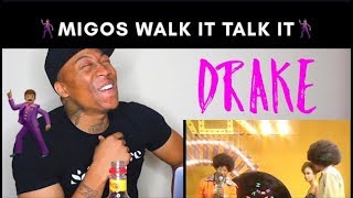 Migos  Walk it Talk it ft Drake  Music video REACTION [upl. by Eromle]