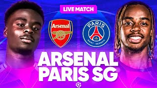 🔴🔵 ARSENAL  PSG LIVE  🔥ALLEZ PARIS   🚨ON VEUT LA VICTOIRE   LIGUE DES CHAMPIONS  UCL  LDC [upl. by Wiggins]