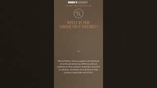 What is the Arrhenius Theory Diarasacademy [upl. by Aynotak]