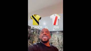 Qué opinan del Score de Farfán en el partido entre Ecuador y Perú ⚽️ [upl. by Aelanna]