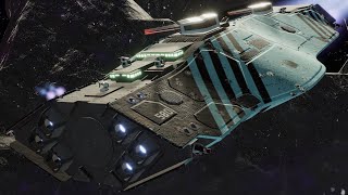 Nebulous Fleet Command  DREADNAUGHT  4v4  Modded Gameplay [upl. by Stockton828]