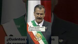 Datos que tal vez no sabías de los expresidentes de México [upl. by Sirehc810]