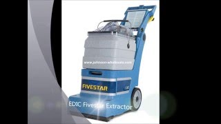 EDIC Fivestar Self Contained Carpet Extractor 401TR 411TR [upl. by Elleined]