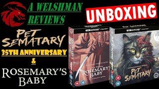 Pet Sematary 35th Anniversary amp Rosemarys Baby 4K Collectors Editions [upl. by Maxey]