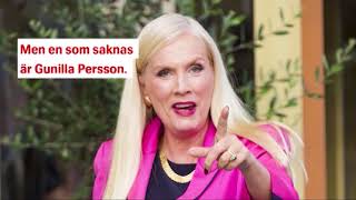 Gunilla Persson saknas i Svenska Hollywoodfruar [upl. by Oraneg]