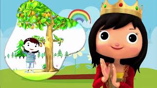 I Had a Little Nut Tree  Nursery Rhymes  Kid Song [upl. by Enrev]