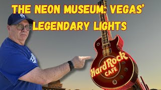 Vegass Secret Neon Museum Where Signs Go To Shine  Las Vegas [upl. by Atirak]