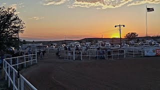 La Junta Kids Rodeo Grand Entry National Anthem Visiting Royalty Ranch Bronc Riding and More [upl. by Sula2]