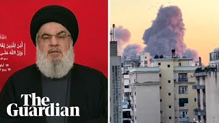 Hezbollah leader Hassan Nasrallah killed in Israeli airstrike [upl. by Elissa]