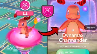 DYNAMAX CHARMANDER Max Battle in Pokemon GO [upl. by Aicrop617]