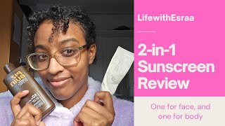 2 in 1 Sunscreen Review feat Beauty of Joseon Relief Sun Rice Cream [upl. by Nit]