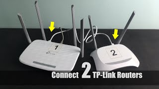 Connecting 2 TPLink routers  NETVN [upl. by Seuguh]