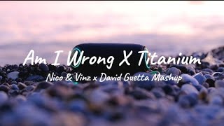 Am I Wrong X Titanium  Nico amp Vinz x David Guetta Mashup Lyrics [upl. by Vivle]