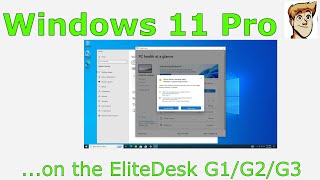 Windows 11 Pro on an EliteDesk 800 G1G2G3 Mini [upl. by Darlene]