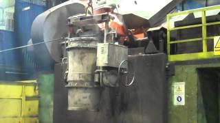 acetarc foundry ladle tundish treatment process filling Victaulic Poland [upl. by Anohr]