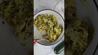 Stuffed Courgette Fritters  Recipes  Misfit Garden [upl. by Novyat]