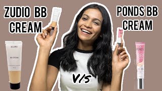 ZUDIO BB CREAM VS PONDS BB CREAM 😍 [upl. by Burrill]