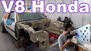 Finishing Touches Before The LS Swap Goes Into the Honda Accord V8 Honda Swap [upl. by Niamart]