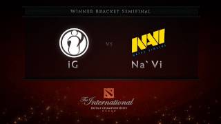 iG vs NaVi  Winner Semifinal  Chinese Commentary  Dota 2 International [upl. by Daile]