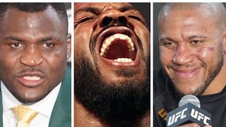 Jon Jones DISSES Francis Ngannou vs Ciryl Gane FIGHT [upl. by Misty]