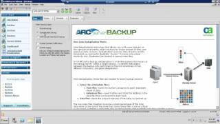 Arcserve Backup R 165 [upl. by Anwahsit]