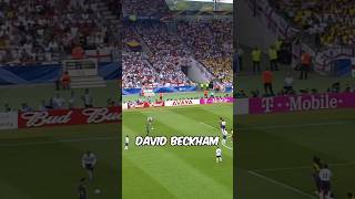 Top World Cup Free Kick Goals  Beckham Messi Ronaldo amp More Shorts WorldCup [upl. by Enrobyalc]