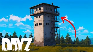 Building an UNRAIDABLE TOWER base in DayZ [upl. by Enila]