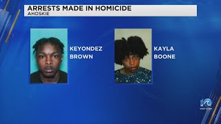 Two suspects in custody after homicide in Ahoskie [upl. by Klayman157]