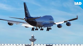 NonStop Takeoffs amp Landings ✈ IAD Washington Dulles Plane Spotting [upl. by Harald]