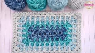 EASY Crochet Blanket  Motif  Posted Granny RECTANGLE Simple Beginner Friendly Tutorial [upl. by Kjersti]