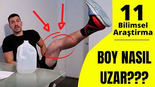 BOY UZATAN TAKTİKLER 11 BİLİMSEL Araştırmayla Sonuç Garanti [upl. by Oalsinatse]