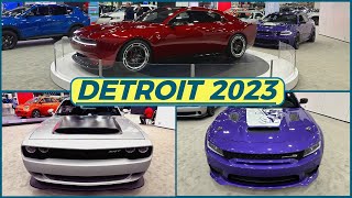 2023 Detroit Auto Show  Stellantis Highlights Alfa Romeo Chrysler Dodge Maserati  PART 1 [upl. by Cly]